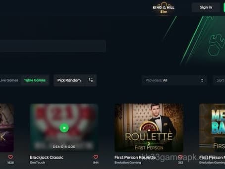 kk33 APP Interface - Baccarat Live Casino